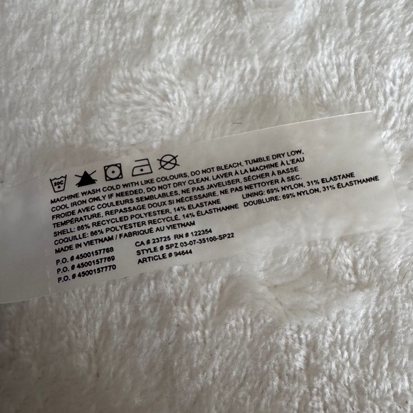 ARITZIA TNA Women's Tennis Pleated skort Size L blue - Picture 9 of 9